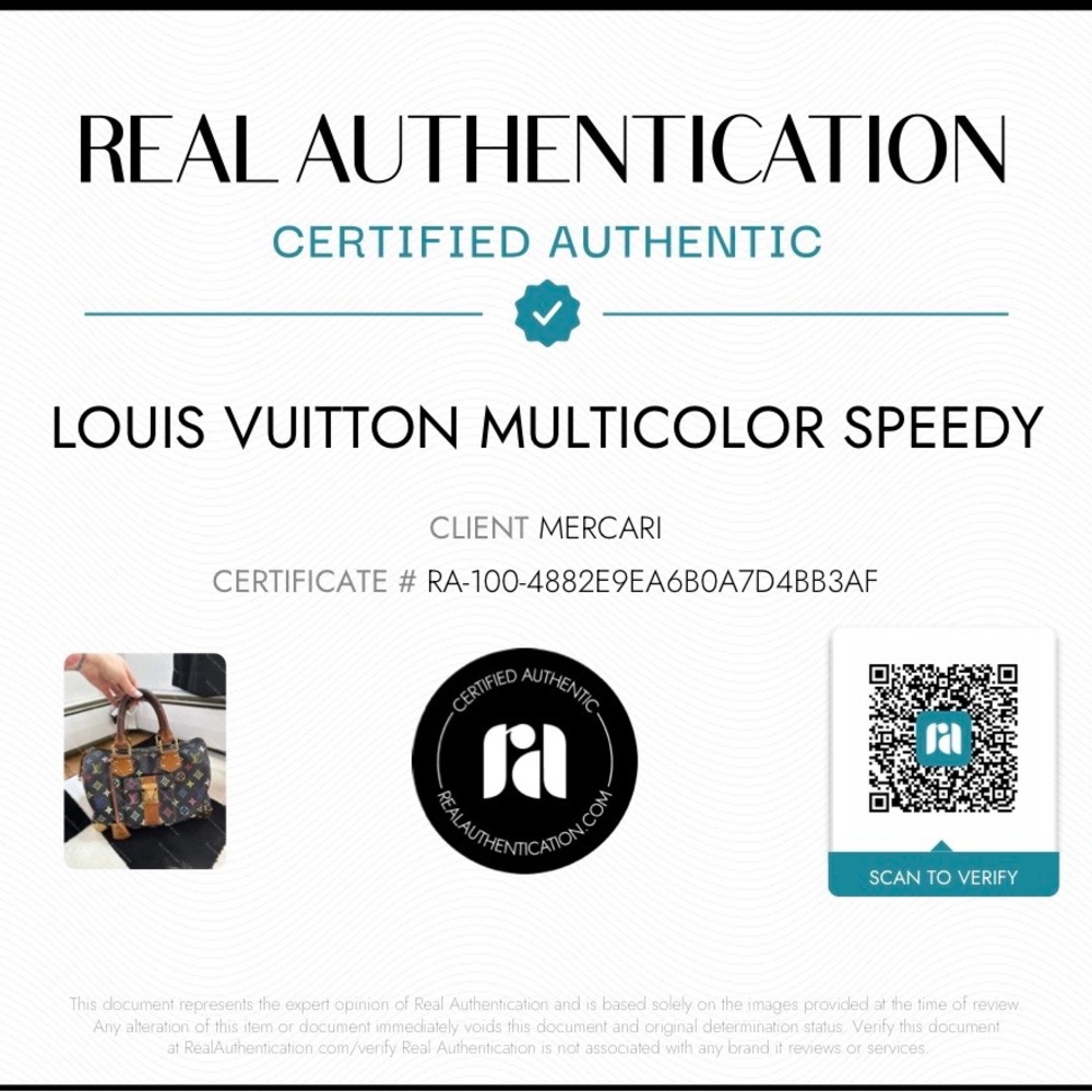 Louis Vuitton Multicolor Monogram Satchel - Dark Brown with Multicolor Print - Picture 10 of 10